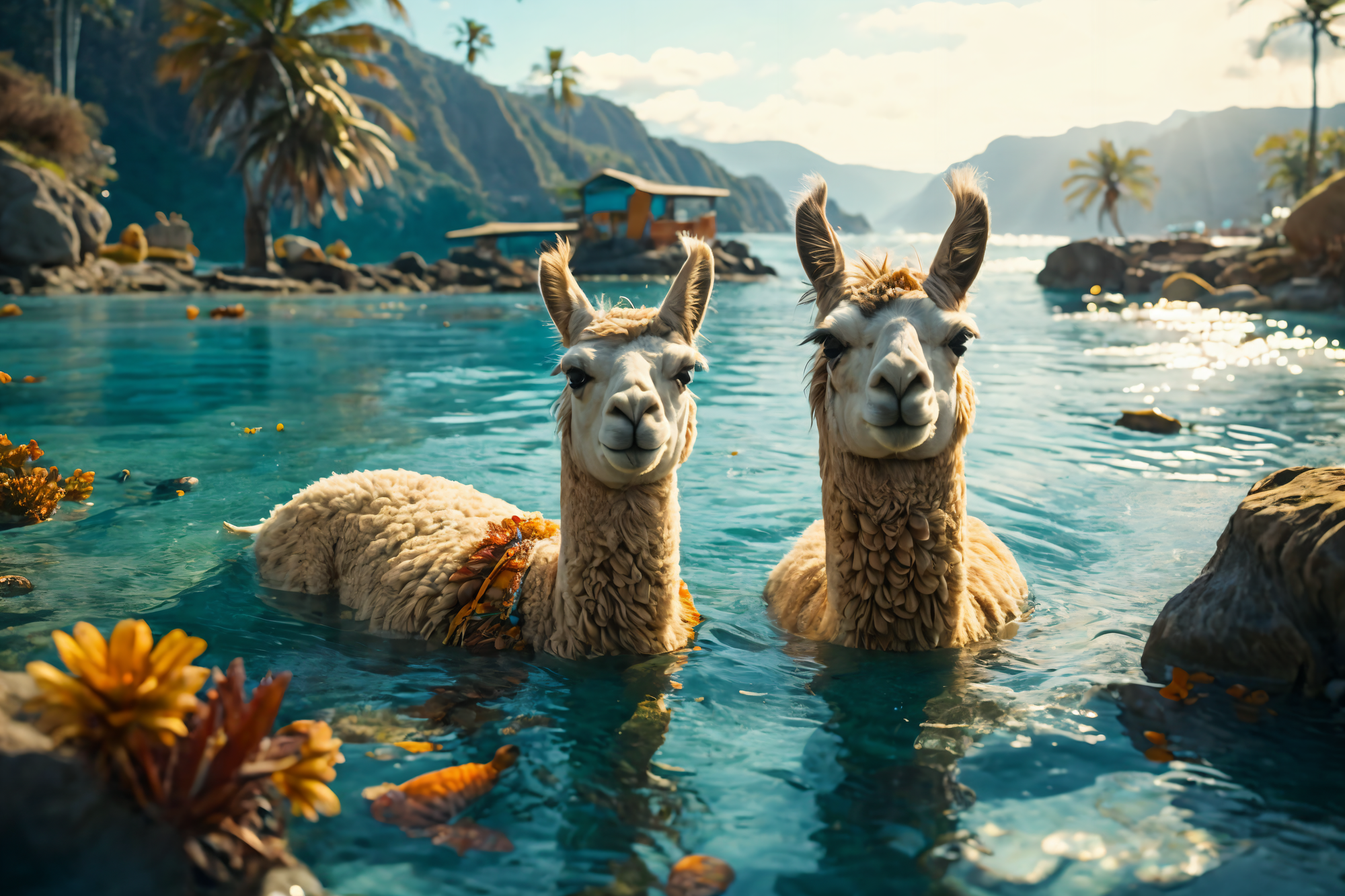 Summer Llama Theme Cross-Seller Collection by DeviantArt